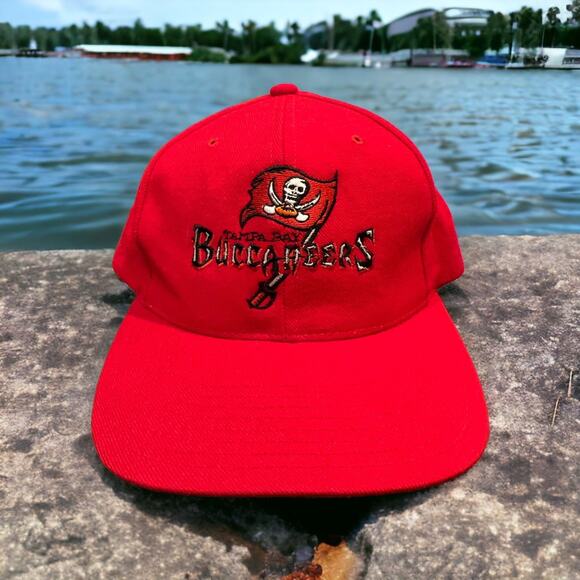 Vintage Tampa Bay Buccaneers Snapback Hat Football Buccs Headmasters Dada - Picture 1 of 9